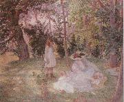 Henry Lebasques Picnic on the Grass Spain oil painting artist